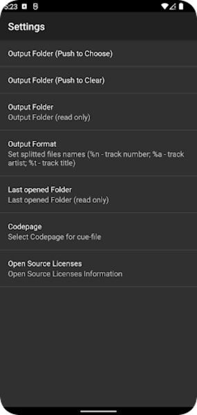FlacCueSplitter - Preview 1