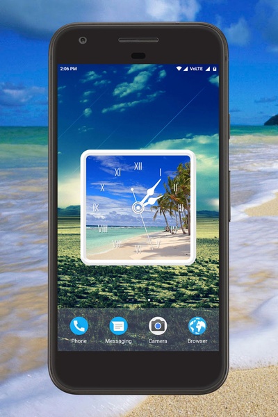 Beach Clock Live Wallpaper - Preview 4