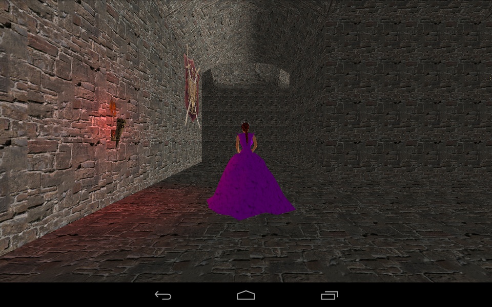 Princess in maze of castle - Preview 1