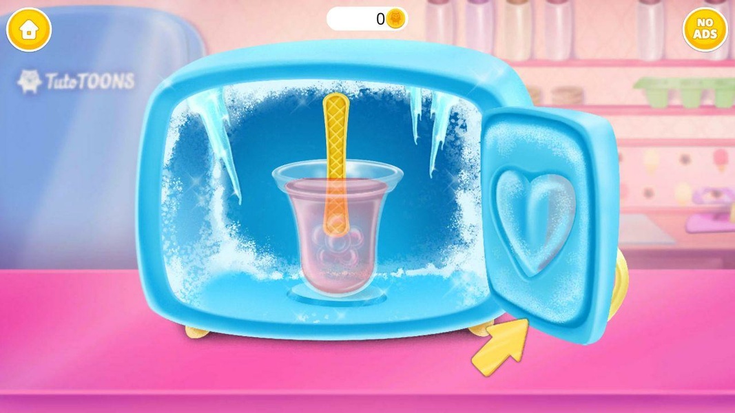 Swirly Icy Pops - Surprise DIY Ice Cream Shop for Cute  Animals::Appstore for Android