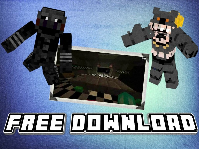 Maps Mod Fnaf for Minecraft - Preview 1