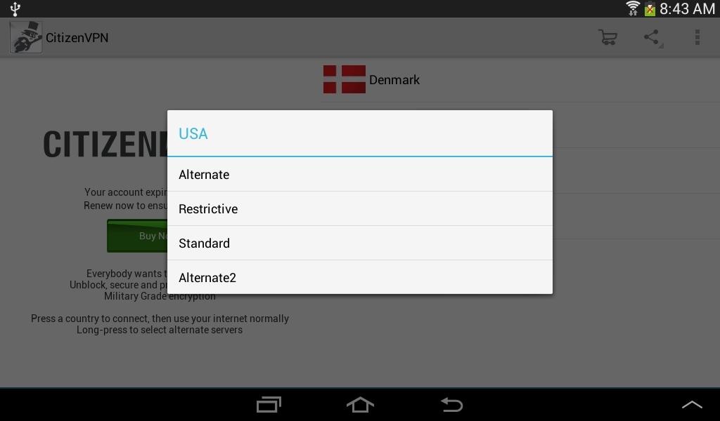 CitizenVPN - Preview 4
