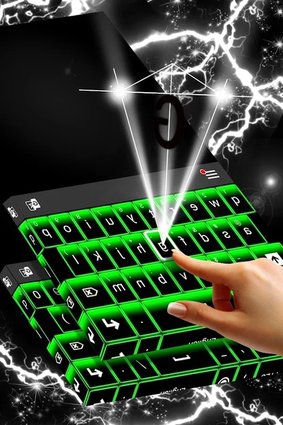 Neon Green Keyboard - Preview 2