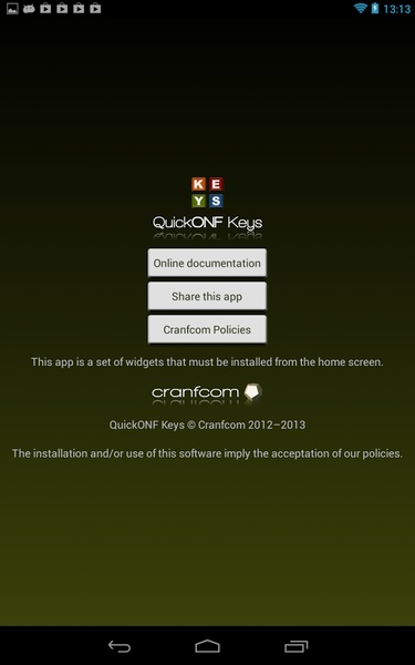 QuickONF Keys - Preview 3