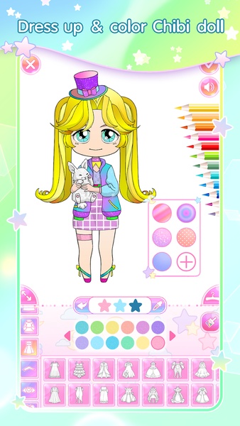 Chibi Doll Dress up & Coloring for Android - Download the APK from Uptodown