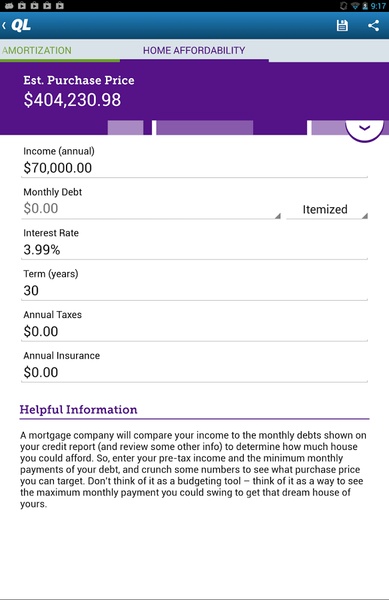 Mortgage Calc - Preview 10