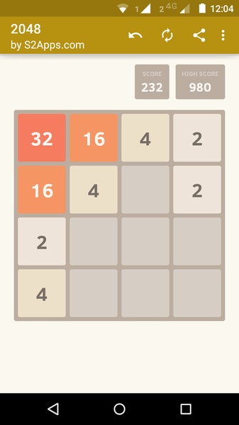 2048 for Android - Download the APK from Uptodown