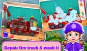 Rescue People From Firehouse Fun Fire Fighter Game screenshot 1