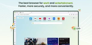 Imagine de prezentare pentru Cốc Cốc Browser - Adblock and Multitask