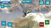 Snowmobile Race Speedy Forest screenshot 2