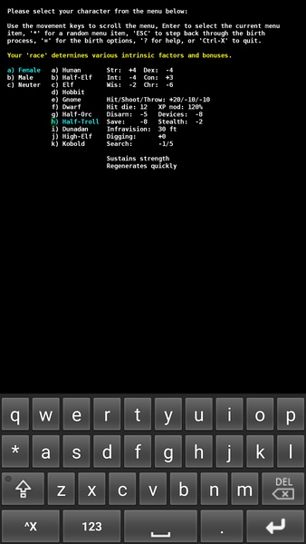 Angband - Preview 7