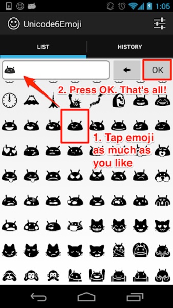 Unicode6Emoji - Preview 3