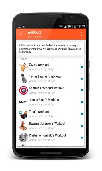 Total best sale gym apps