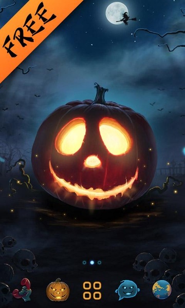 Halloween GOLauncher EX Theme - Preview 3