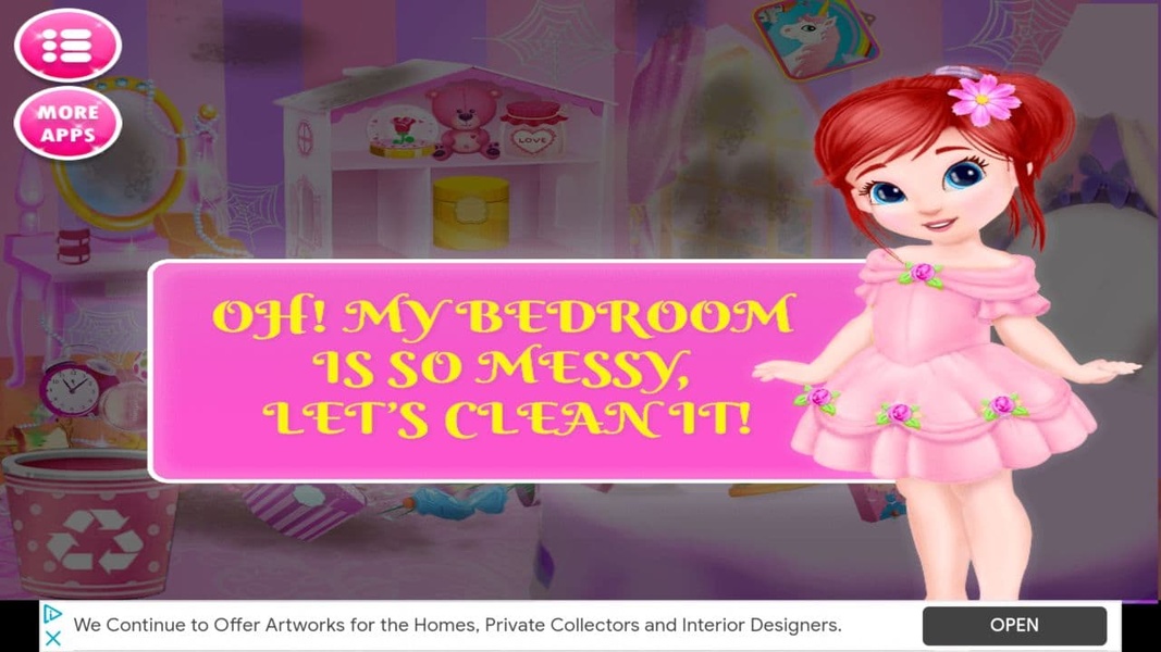 Princess House Cleanup For Girls - Preview 3