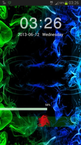 GO Locker Theme green smoke - Preview 3