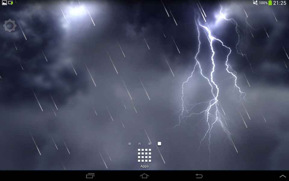 Lightning Storm LWP - Preview 1