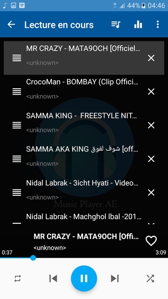 Music Player AE - Preview 3