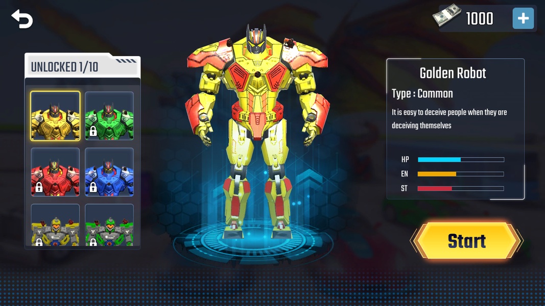 Robot Fighting Game - Preview 4
