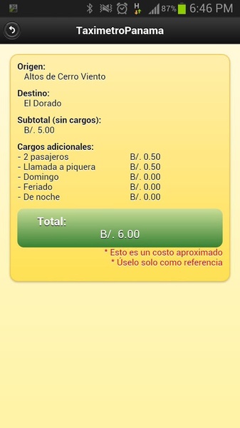 Taximetro Panama - Preview 1
