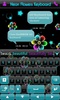 Neon Flowers Keyboard screenshot 3