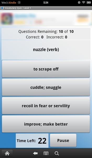 English Vocabulary - Level 1 - Preview 3