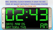Digital Clock Simple and Big screenshot 2