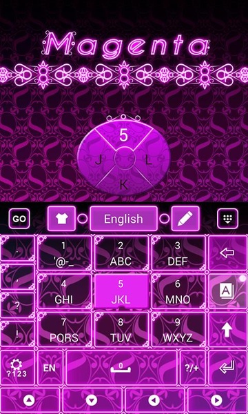 Magenta Keyboard - Preview 4
