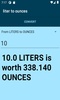 liter to ounces converter screenshot 4