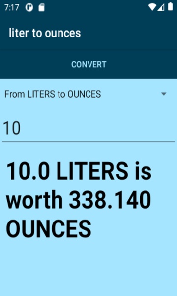 liter to ounces converter - Preview 4