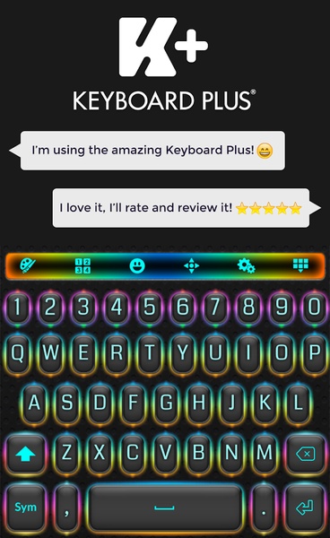 Keyboard Colored - Preview 1