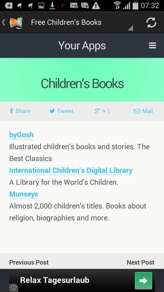 Download Free ebooks Android - Preview 1