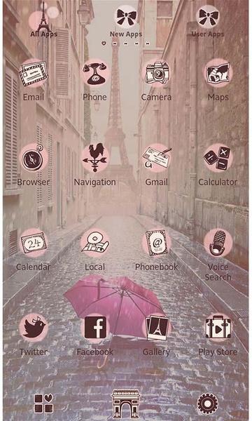 Rain at the Eiffel Tower - Preview 2