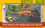 City Bus Simulator Craft screenshot 5