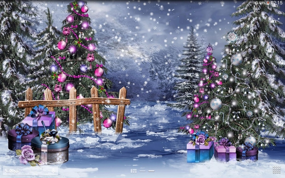 Cartoon Christmas Live Wallpaper - Preview 10