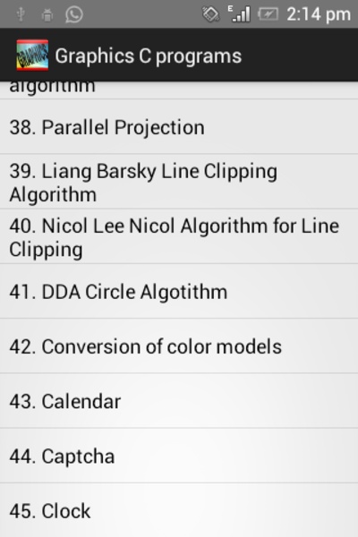 Graphics C programs - Preview 4