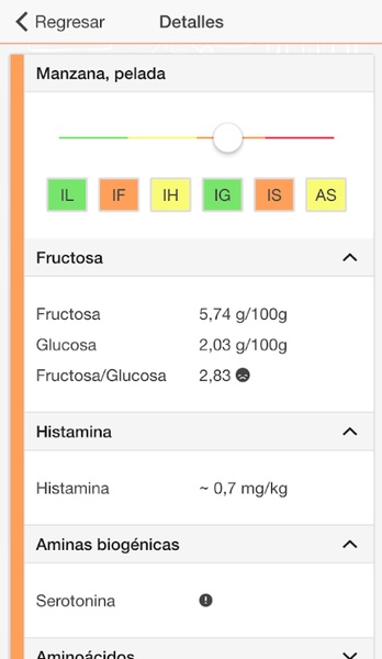 My Food Intolerance List - Preview 5