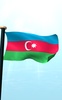 Azerbaijan Bendera 3D Gratis screenshot 1