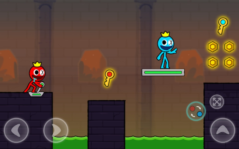 Red and Blue Stickman 2 - Preview 4