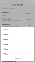 MIUI Screen recorder screenshot 5