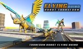 Flying Rhino Robot Games - Transform Robot War screenshot 12