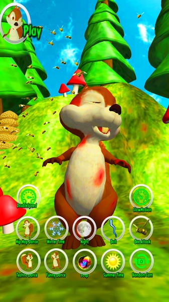 Slice It + Talk Squirrel Fun - Preview 3