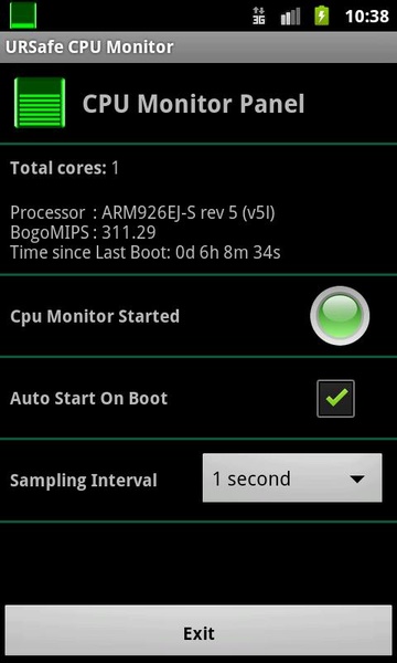 URSafe CPU Monitor - Preview 2