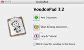 VoodooPad Lite screenshot 2