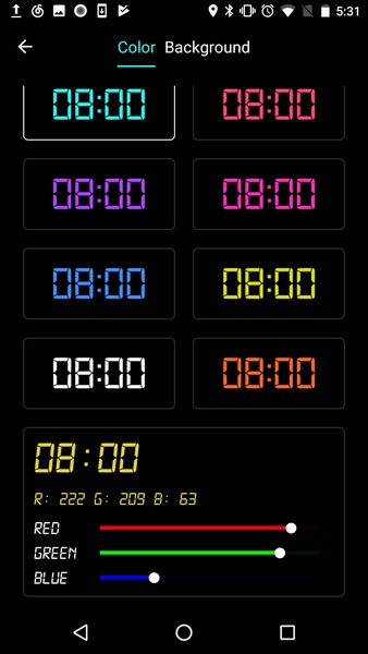 Visual Clock - Simple Digital Clock Display - Preview 3