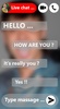 Peso Pluma video Call chat screenshot 1
