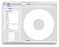 Mac CD/DVD Label Maker screenshot 3