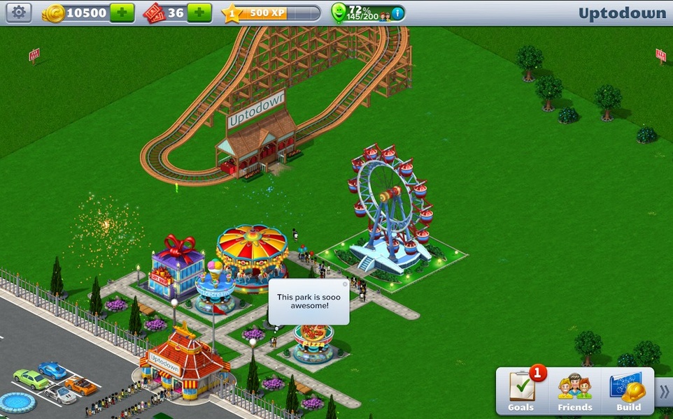 RollerCoaster Tycoon 4 Mobile Android - Download the APK from Uptodown