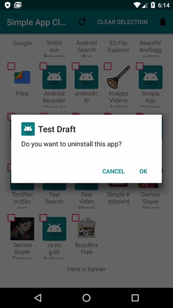 One Touch App Uninstaller - Preview 1