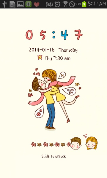 GO Locker U AND I Theme - Preview 1